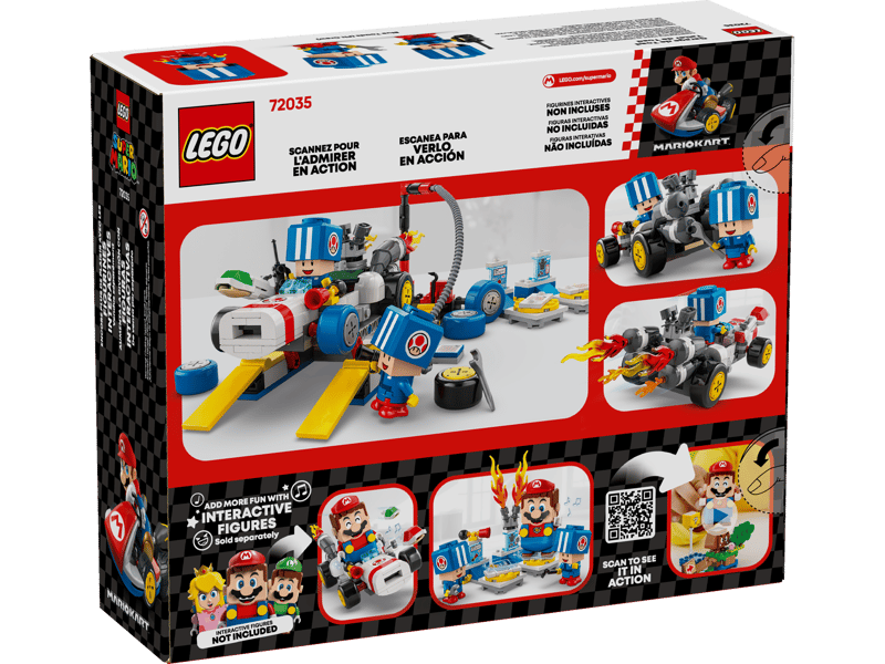 Mario Kart – Ensemble d'équipage du garage de Toad (72035)